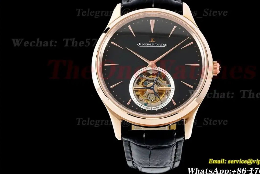 LE Tourbillon Black Master Dial RMSF Thin RG 43mm Ultra 0228