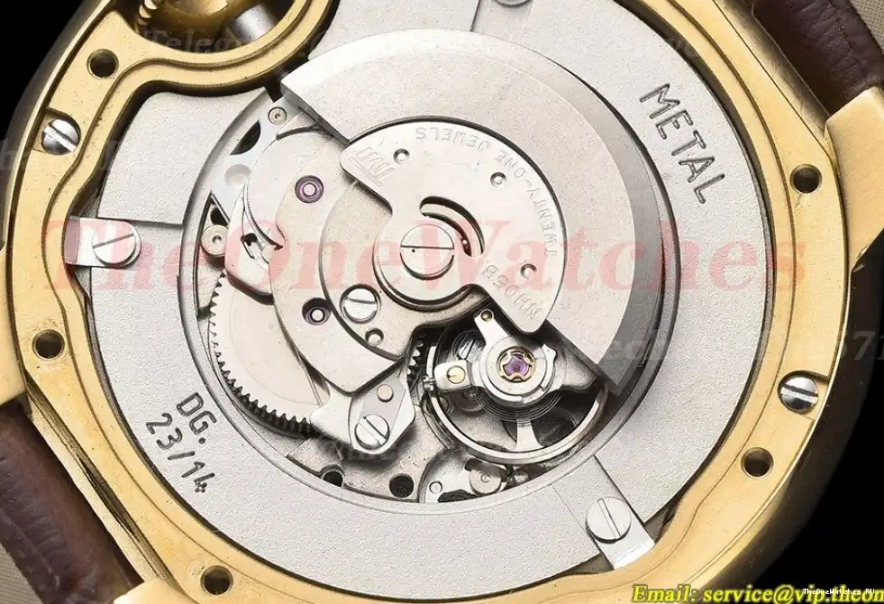 White Cartier Dia GDF De YG Ballon Bleu LE Dial 33mm NH05 0228