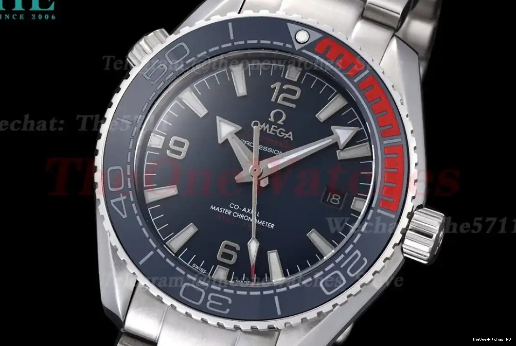 600m GDF Blue SS MY8215 43mm Dial SS Seamaster 0228