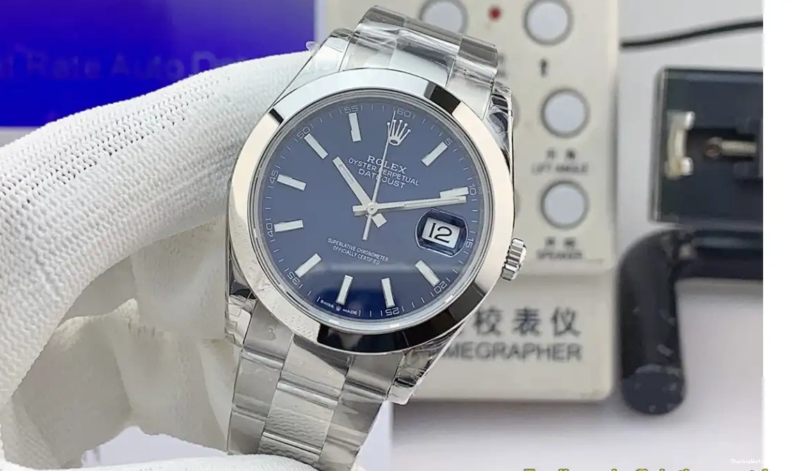 Datejust VS3235 - SS Oyster 126300 VSF SS Blue Rolex 41mm Stk 904L 0228