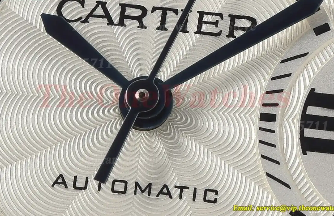 White Cartier Dia GDF De YG Ballon Bleu LE Dial 33mm NH05 0228