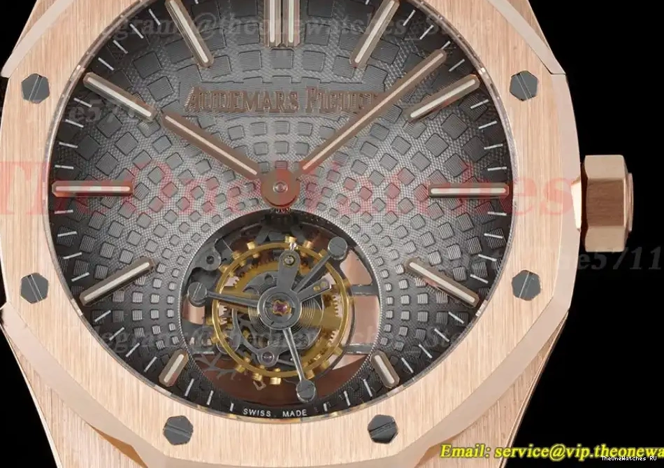 Tourbillon Flying Tourb Royal R8F V2 Grey 41mm Oak RG RG Stk 0228