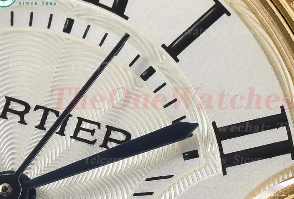 White Cartier Dia GDF De YG Ballon Bleu LE Dial 33mm NH05 0228