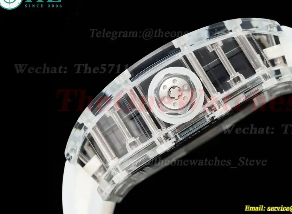 RM035-02 Strap RMAL1 Dial Skeleton on Transparent RMF 0228