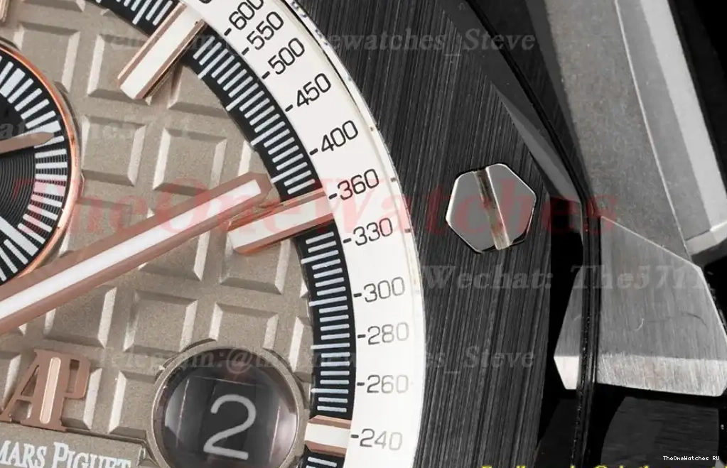 A3126 Ceramic RU APF 44mm Offshore Stk Royal Grey Oak 0228