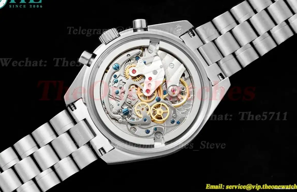 A7750 Dial RMF Mod SS White Speedmaster 41mm SS 0317