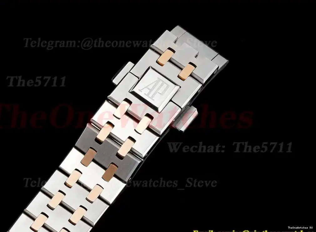 Ladies white  Royal Quartz Swiss RG 33mm Oak 8F Dial SS 0309