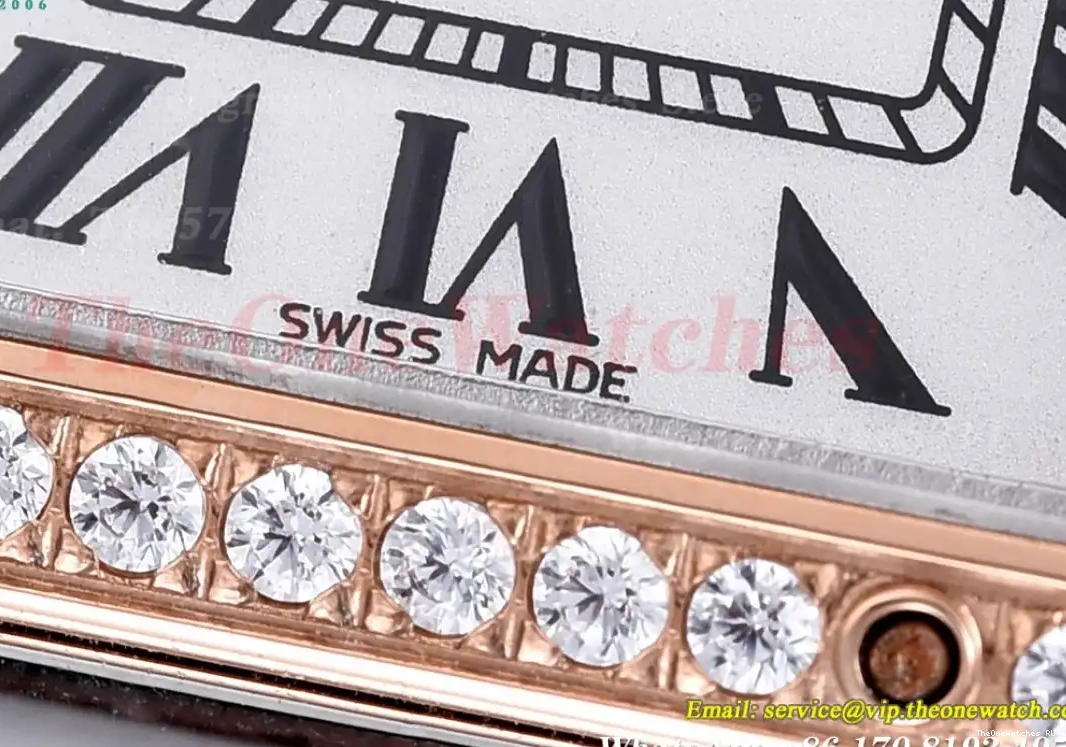 Panthere RG Dial Ladies Dia De Swiss Secrete White SS Qtz 8848F 22mm 0320