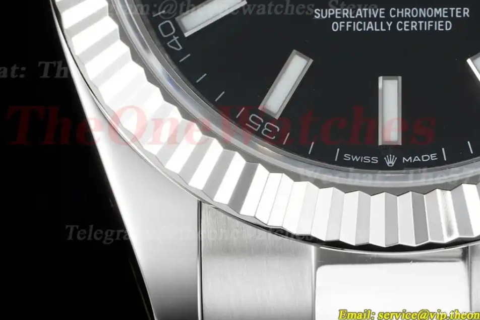 Black WF Oyster SS SS 904L 126334 VR3235 41mm Datejust 0304