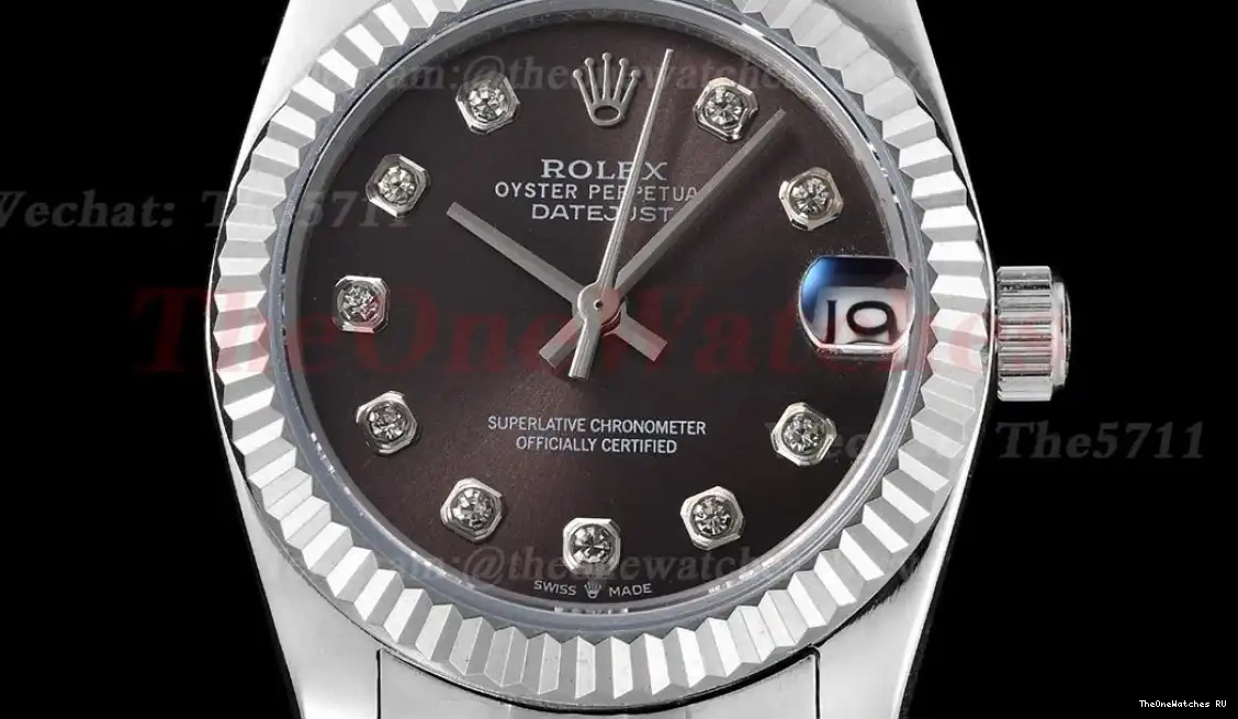 SS GDF 31mm Dia 278274 MY8215 SS Brown Datejust 0307