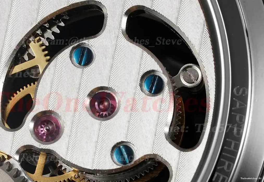 LE SS Blue Traditionnelle RMSF 41mm Tourb Dial 0317