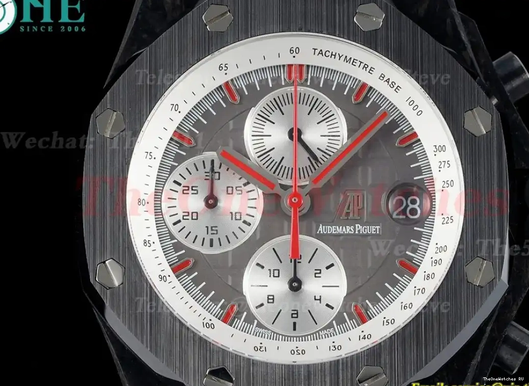 RU Red A3126 Royal Cer APF 42mm Grey Offshore Oak 0313