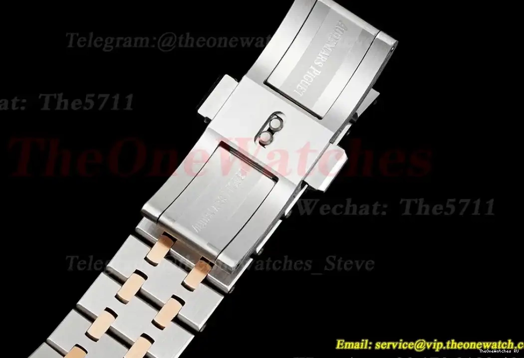 Ladies white  Royal Quartz Swiss RG 33mm Oak 8F Dial SS 0309