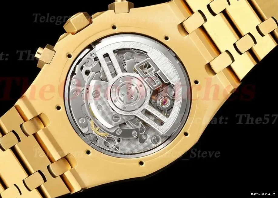 Royal Yellow BF YG Dial 41mm A7750 YG Oak 26240BA Chrono 0302