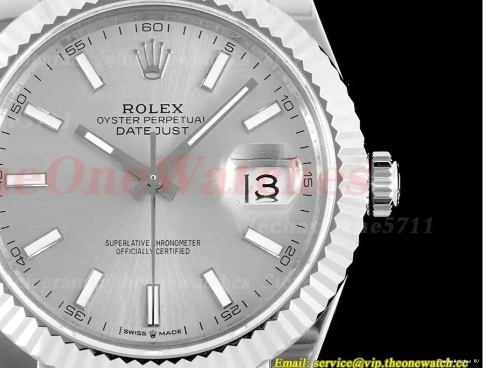 VRF SS SS Stk Julibee Datejust Silver 126334 904L 41mm VR3235 0302