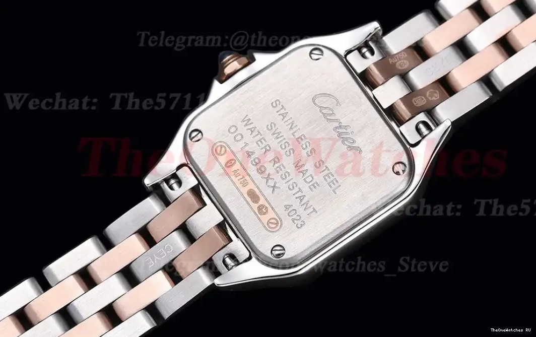 Panthere RG Dial Ladies Dia De Swiss Secrete White SS Qtz 8848F 22mm 0320