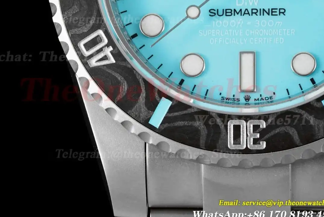 904L SS 40mm VSF SS DIW VS3135 Dial Tiffany Submariner 0312