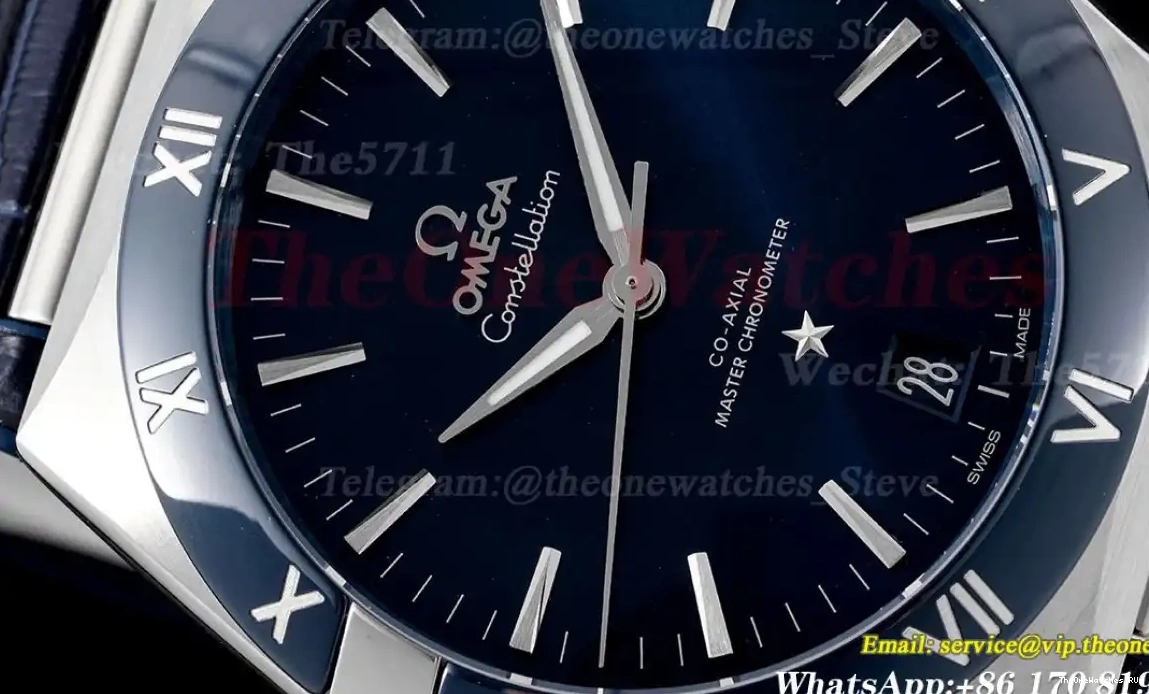 LE Clone A8900 Super SS VSF Blue Constellation 41mm Stk 0304