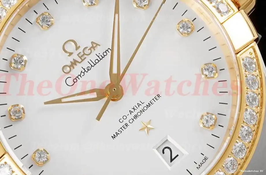 A8800 YG Dia SS ASWF White 39mm Constellation 0320