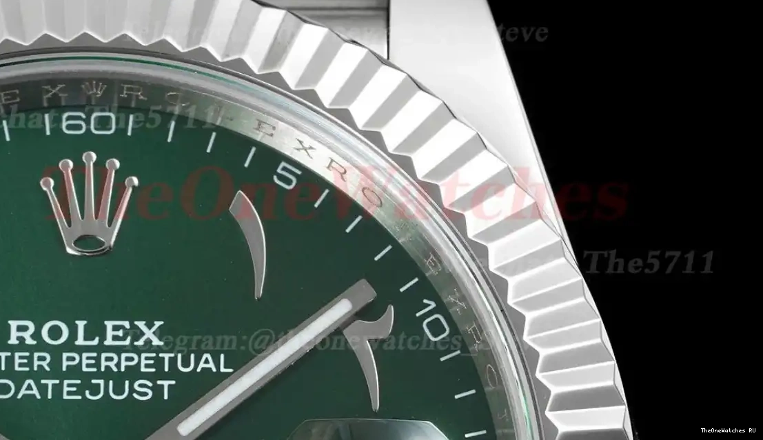 41mm Green  Datejust Jubilee A3235 DIW SS SS 904L Dial 0303