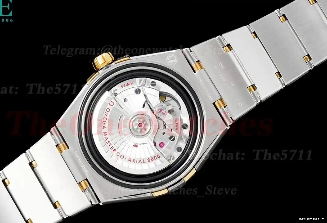 A8800 YG Dia SS ASWF White 39mm Constellation 0320