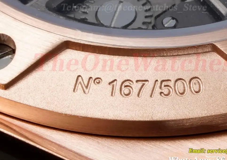 Big Limited HBF Ferrari Edition LE F1 45mm YG HUB1241 Unico Bang 0318