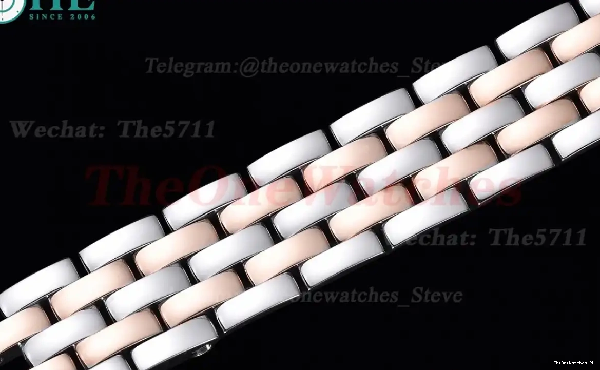 Panthere RG Dial Ladies Dia De Swiss Secrete White SS Qtz 8848F 22mm 0320