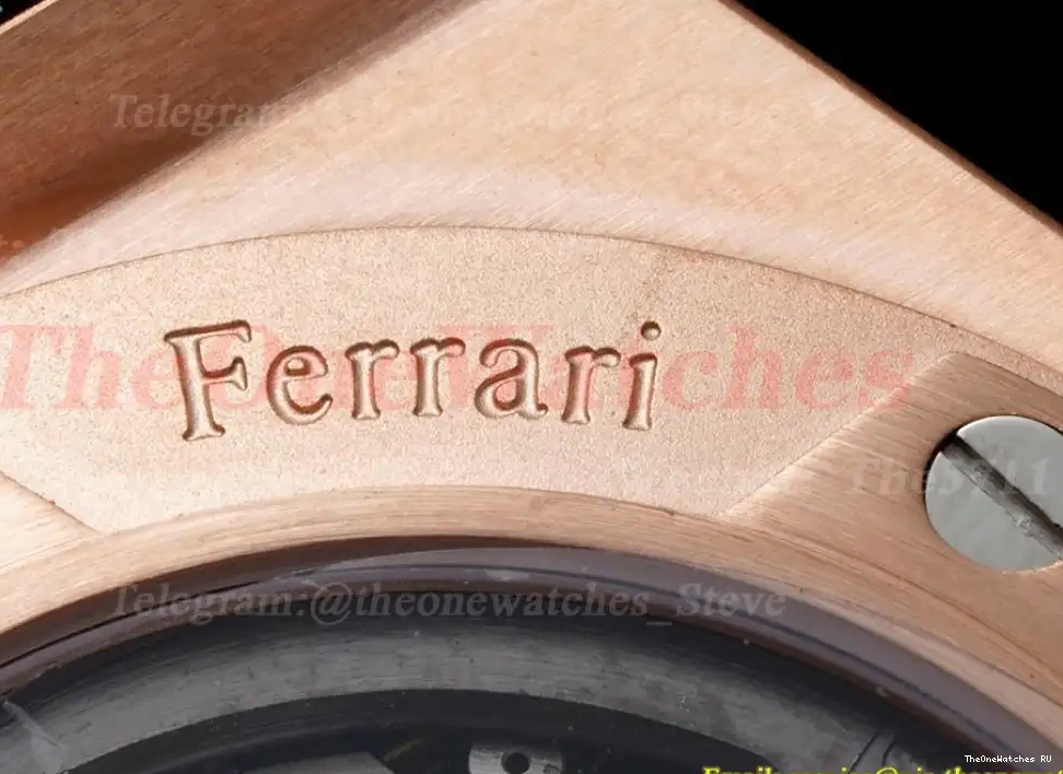 Big Limited HBF Ferrari Edition LE F1 45mm YG HUB1241 Unico Bang 0318