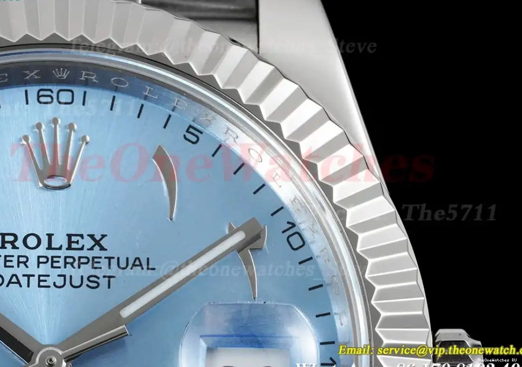 SS Datejust A3235 Blue  Jubilee 904L Dial Ice SS DIW 41mm 0317