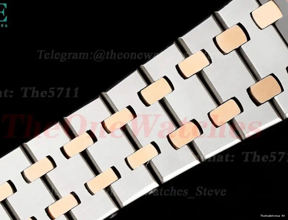 Ladies white  Royal Quartz Swiss RG 33mm Oak 8F Dial SS 0309