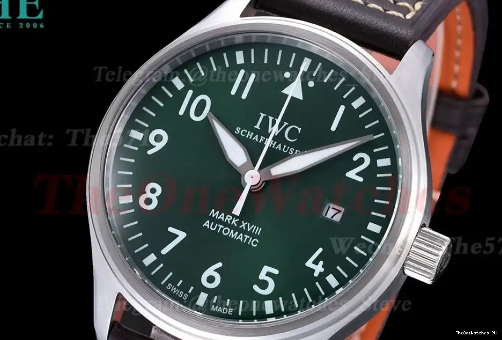 Mark XVIII 40mm LE GDF MY8215 SS Green Dial 0303