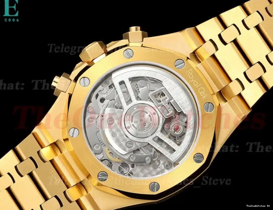 Royal Yellow BF YG Dial 41mm A7750 YG Oak 26240BA Chrono 0302