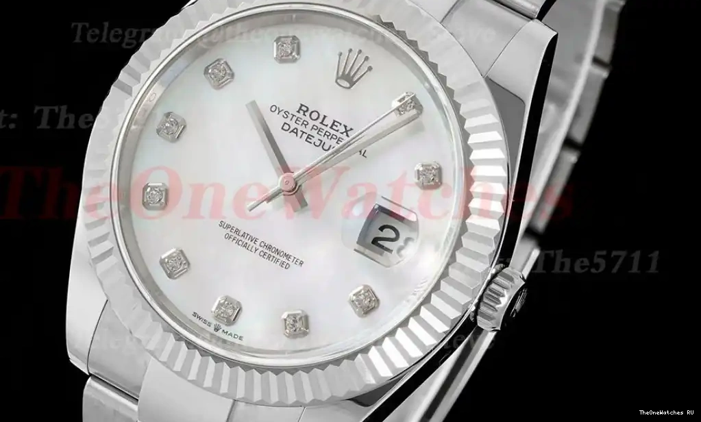 126334 Datejust SS EWEF SS A3235 Mop Stk 41mm 0316