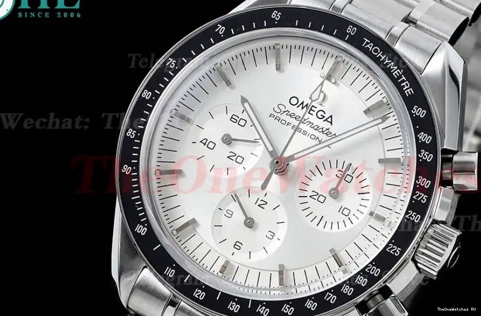 A7750 Dial RMF Mod SS White Speedmaster 41mm SS 0317