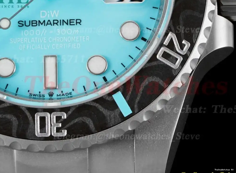 904L SS 40mm VSF SS DIW VS3135 Dial Tiffany Submariner 0312