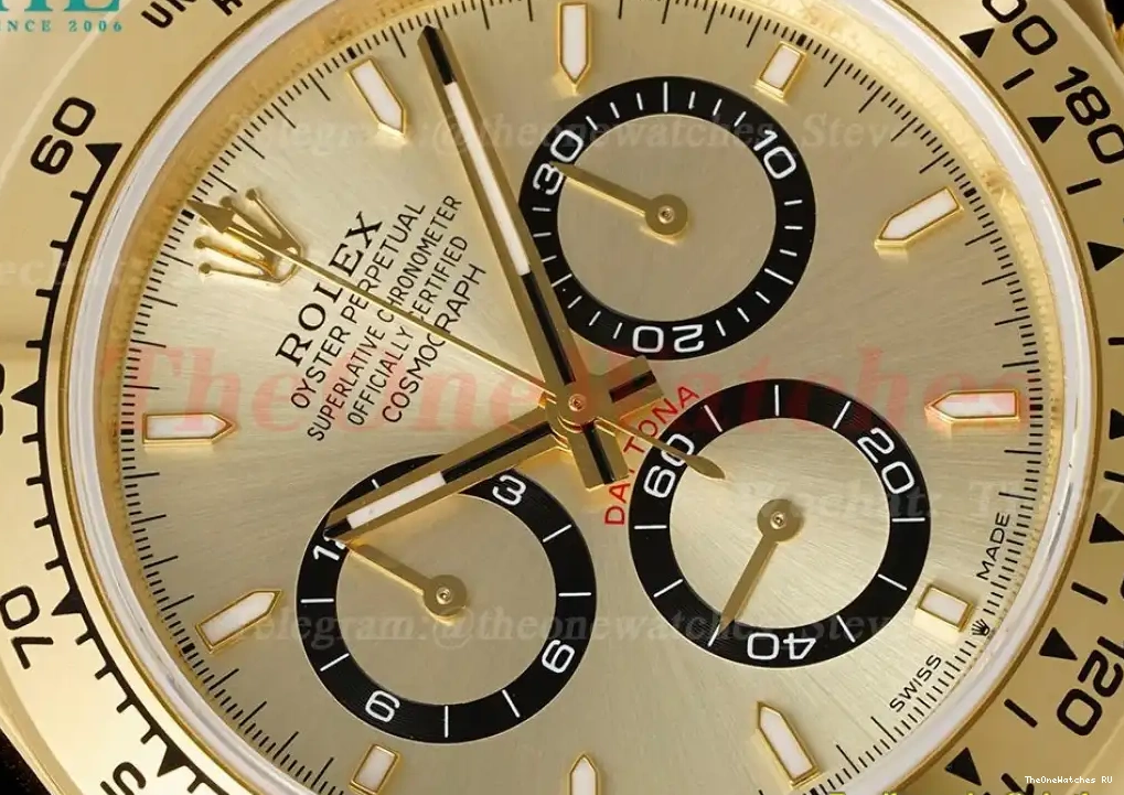 Yellow Daytona YG 40mm Clone Dial Gold 126508 QF SH4131 YG Super 0310