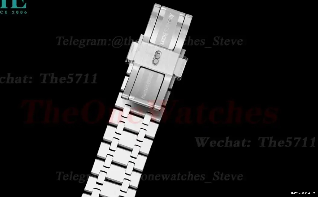 Stk Super Grey APSF A4302 Royal SS Oak 15500 SS Clone 41mm 0318