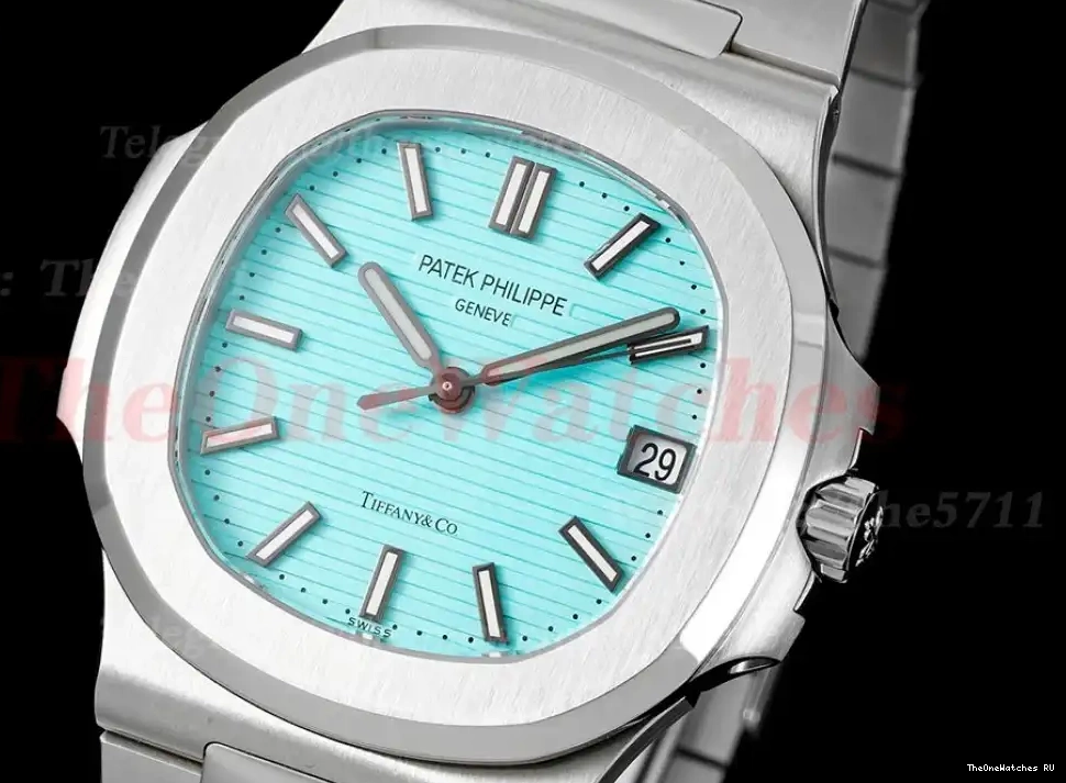 Tiffany SS 324SC 5711 40mm Blue SS Nautilus GRF 0316