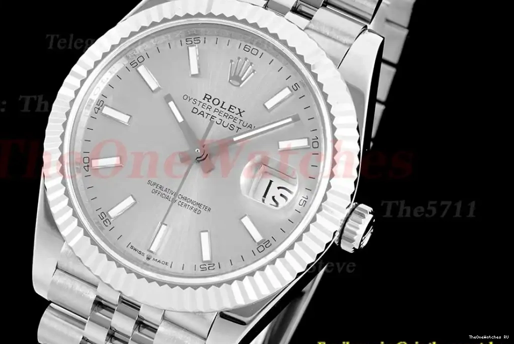 VRF SS SS Stk Julibee Datejust Silver 126334 904L 41mm VR3235 0302