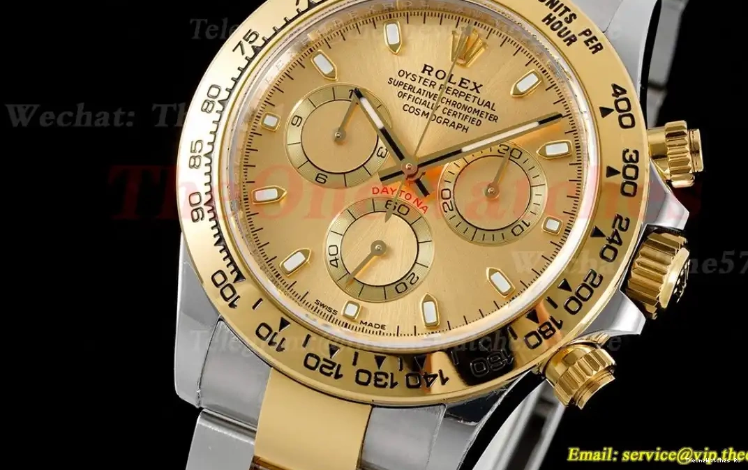 YG 904L SA4130 Daytona Gold V2 BTF YG 116503 Dial 0316