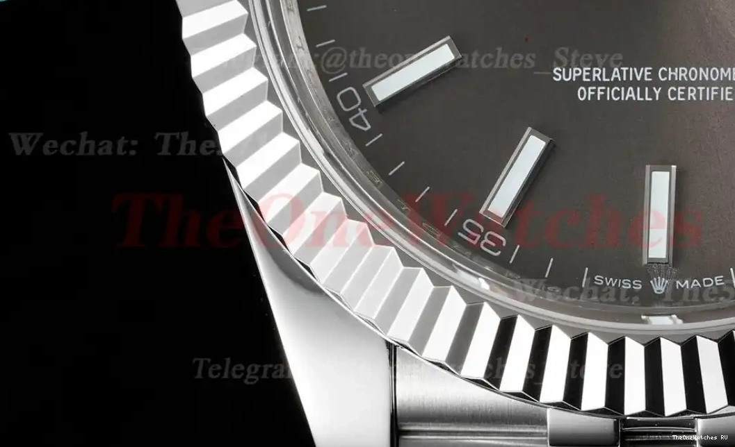 Jub VR3235 41mm GMF SS SS Datejust Dial 126334 Grey 0310